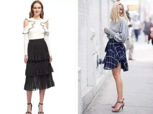 穿搭记y型身材裙装