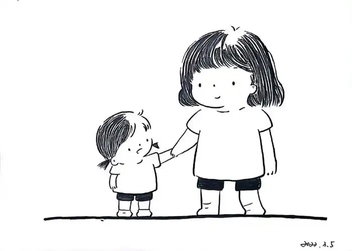 妈妈你牵着我的手咱俩一起走