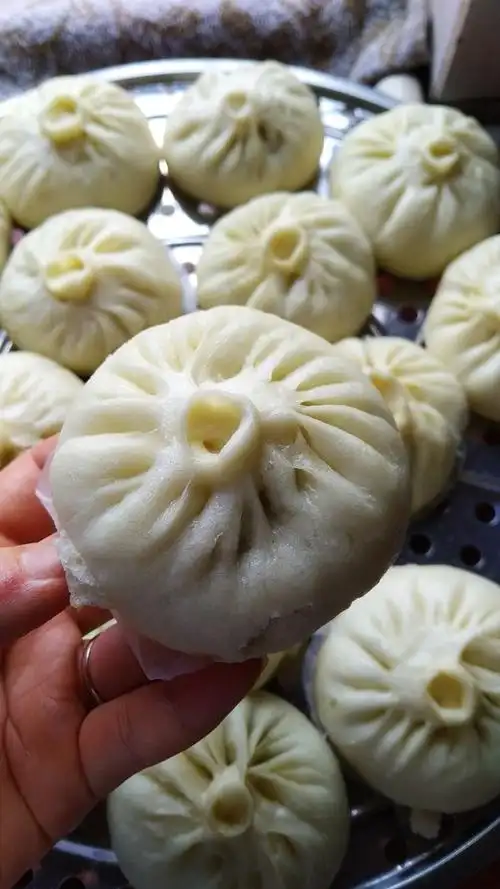 随缘-525做的手工包子(肚脐包)