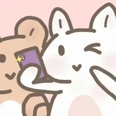 可爱萌系情侣头像图片