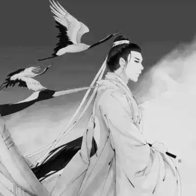 君兮染 古风男头 伤感 大多黑白 帅气_男生头像_我要个性网