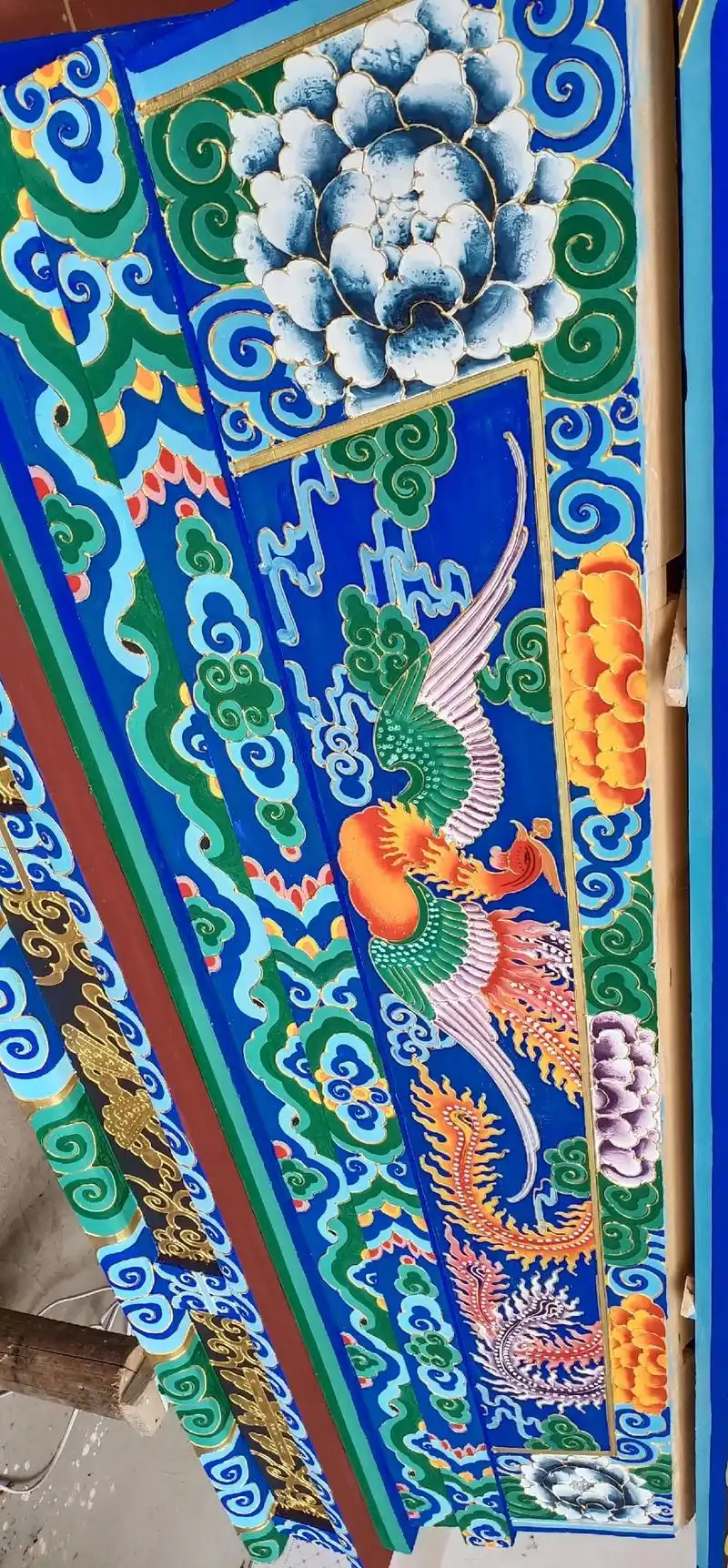 非遗技艺 #古建彩绘 #抖音文化榜 #手艺 - 抖音