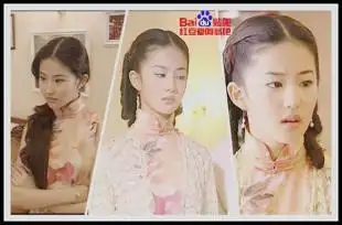 轻松管理手机 免费下载应用倪妮扮演玉墨,玉墨身着华美旗袍,大波浪