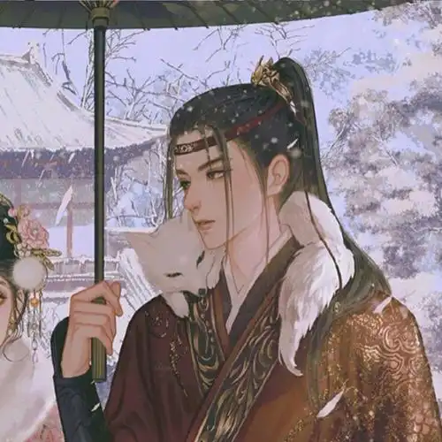 古风情侣头像唯美古风情头