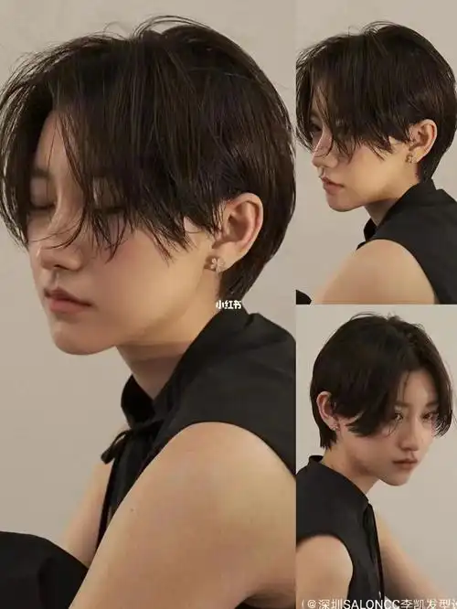 超飒爽少年感短酷感短发帅到爆炸75