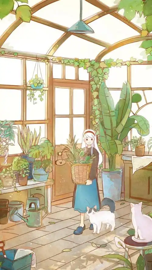 手绘 插画 水彩 卡通 可爱 文艺 清新 绘画