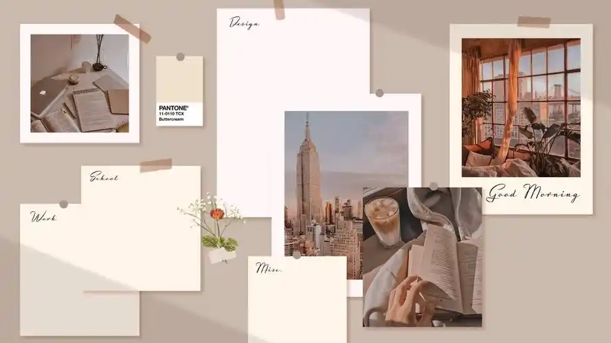 现代ins拼接风高清壁纸