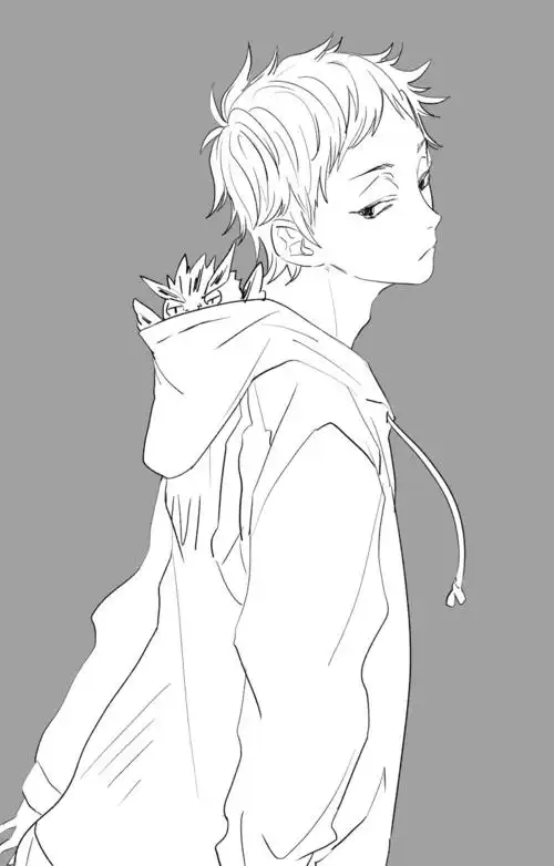 二呆辞男生头像动漫二次元男头chenci