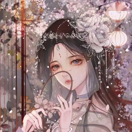 动漫女生头像精美绝伦的古风女生头像