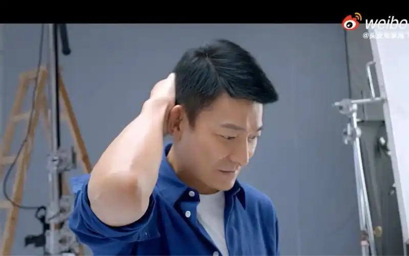 刘德华海飞丝代言广告拍摄花絮