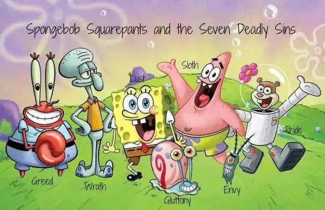 这些动漫主角都不是人类,海绵宝宝经典,这部让人直接喊老婆