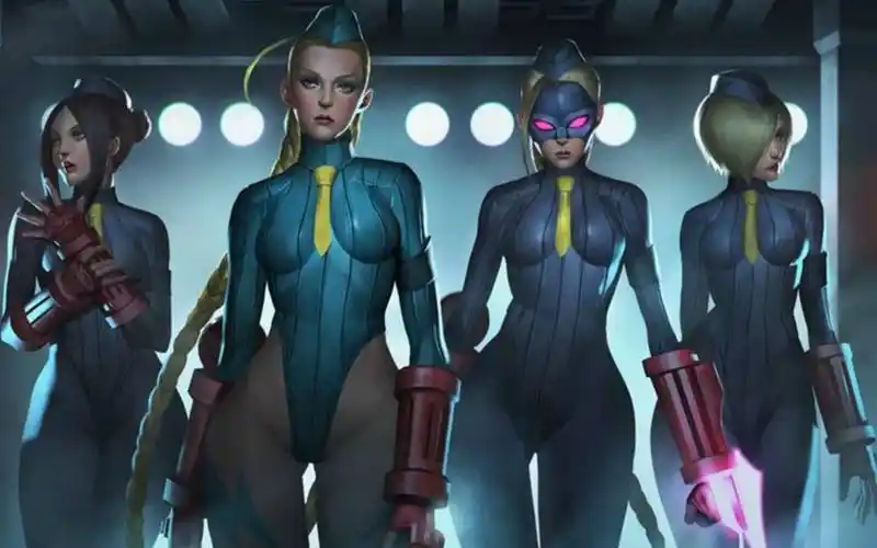 街霸5女角色出场胜利画面