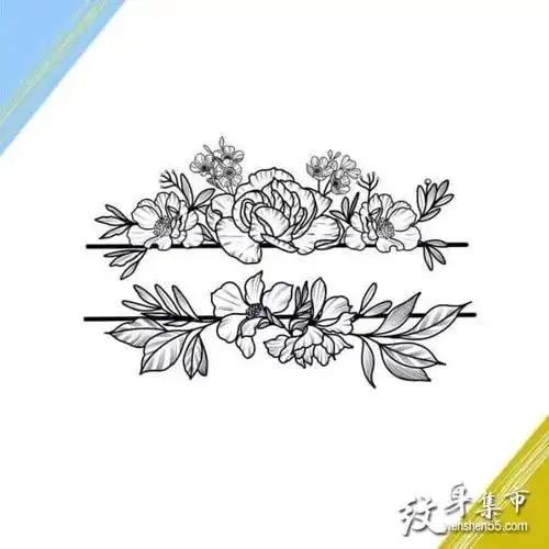 臂环纹身臂环纹身手稿图案史上最全臂环手稿