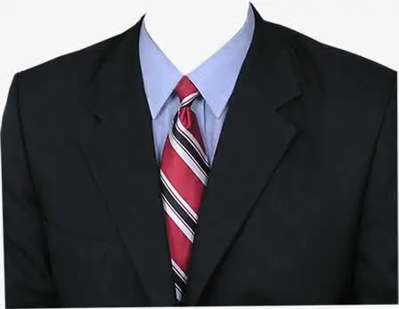 西装工作照模板免抠素材免费下载_觅元素51yuansu.com