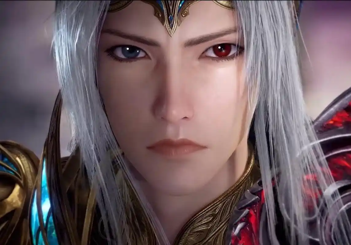 小舞染血化身修罗剑鞘,和唐三双神共存打败比比东,唐三的白发修罗神