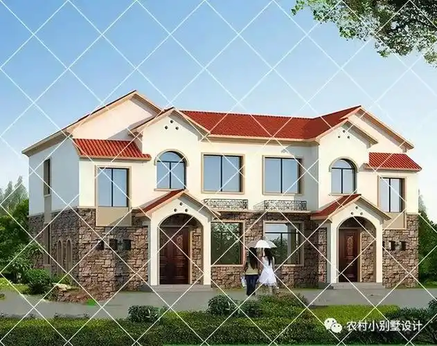 现在国家鼓励二胎,三胎,那农村建房子自然也少不了双拼户型