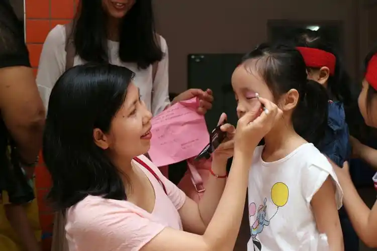 六一活动之化妆篇