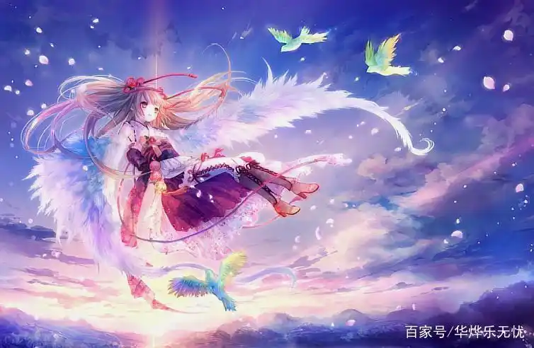 唯美古风二次元美女壁纸,落花人独立,微雨燕双飞