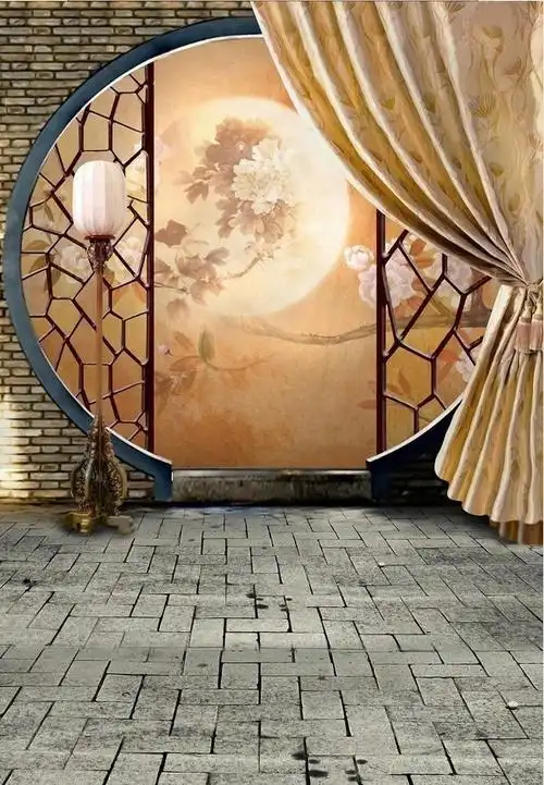 中国风影楼摄影布置背景-高清图片-百图汇设计素材