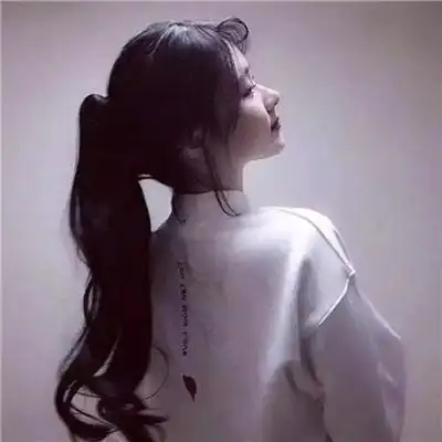 2020唯美头像女生侧面超美侧面唯美伤感女生头像图片