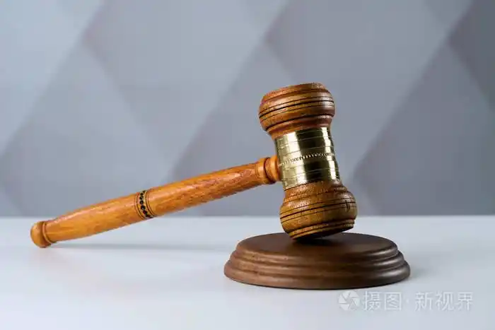 法律和司法概念, 法官槌, 木槌