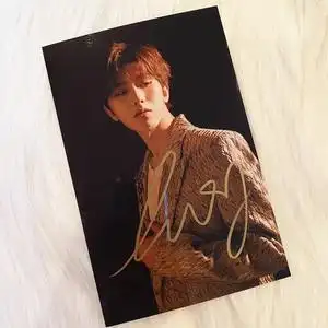 蔡徐坤亲笔签名