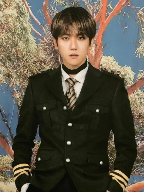 伯贤退伍d312逃不过军装边上校