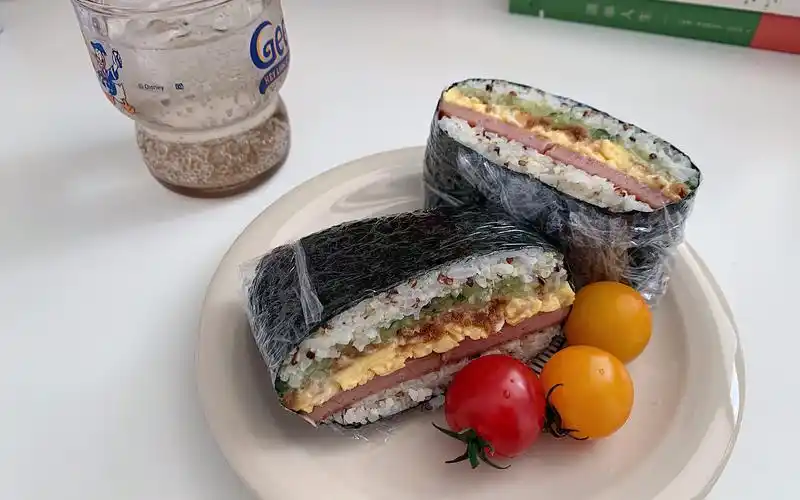 提子寿司三明治方形饭团简易快手早餐生活日常