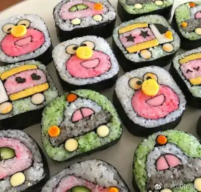 超可爱的创意寿司