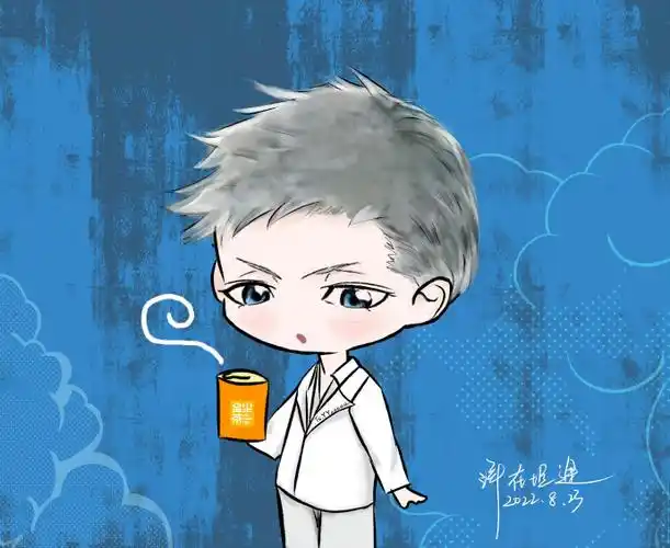 超话#pick你的星画手##超话创作官#「超萌瞬间」分赛场:杨洋q版手绘