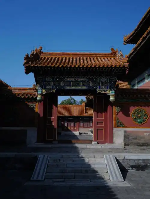 北京故宫红墙宫里万重门