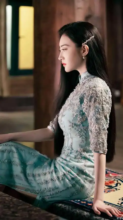 穿旗袍最美艳的10位女星许晴的妖艳美景甜人间富贵花