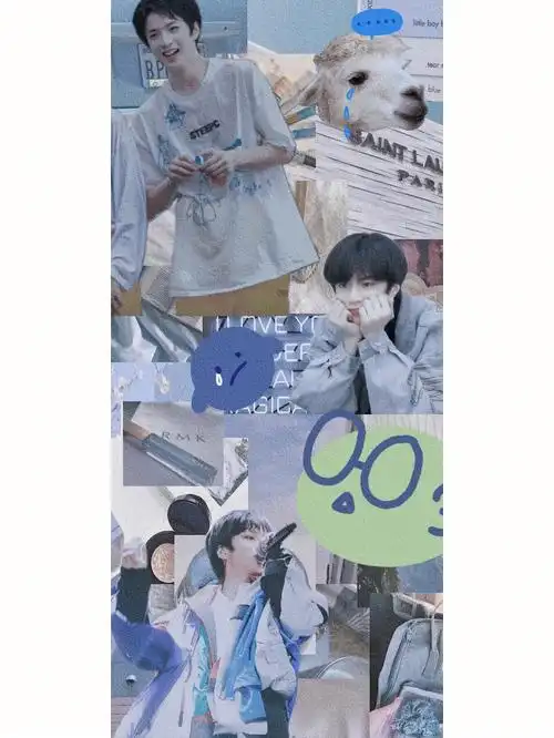 刘耀文原创拼贴壁纸三连发