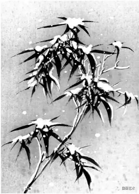 雪竹谱选页欣赏