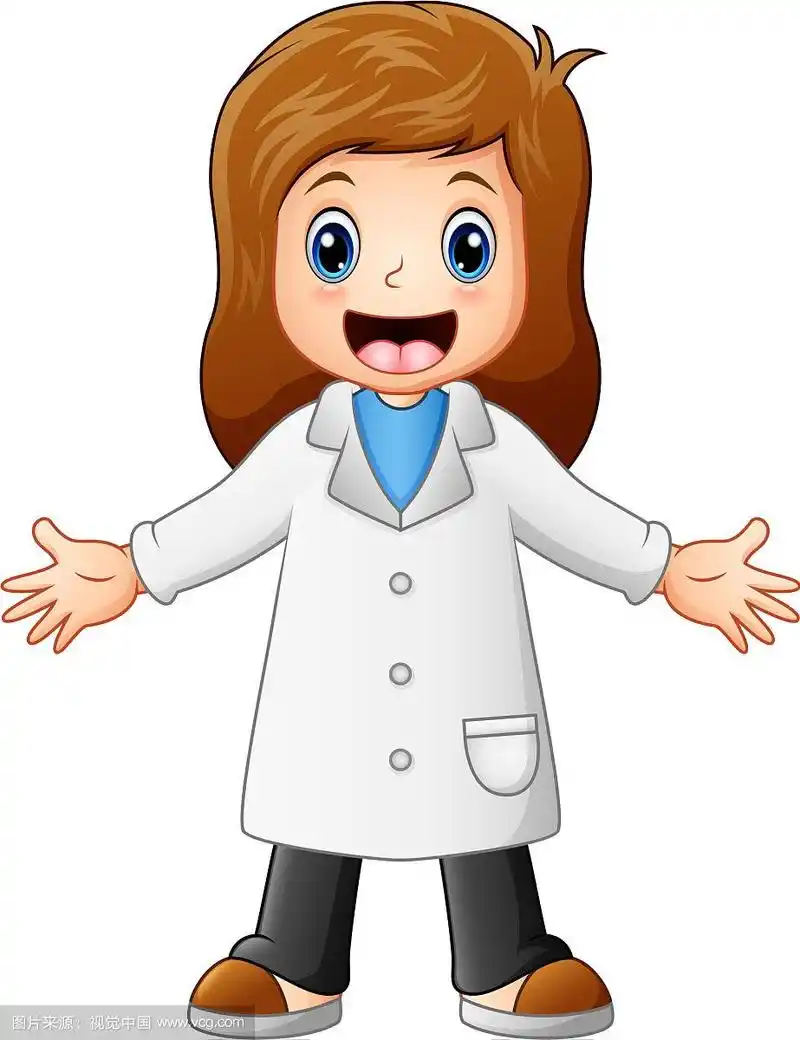 快乐卡通女医生