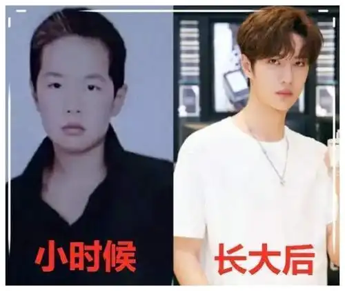 王一博小时候多可爱看了这些照片你还觉得他是酷盖吗