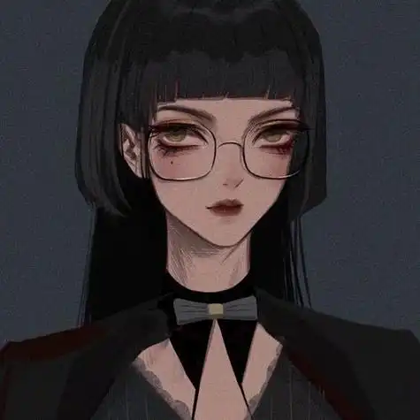 二次元动漫头像女生漫头冷瞳