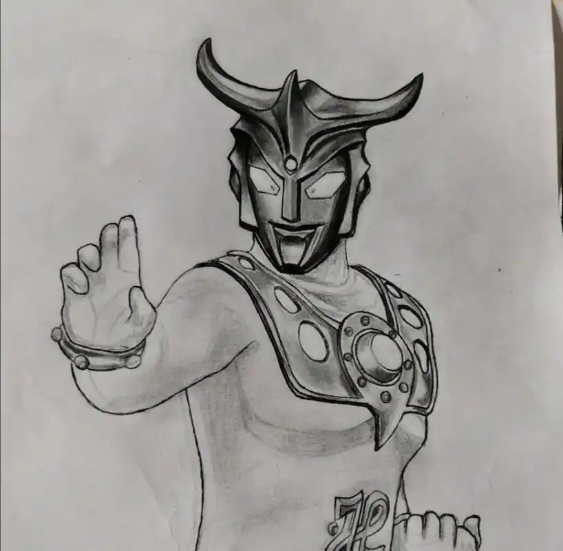 手绘雷欧奥特曼 ultraman   leo