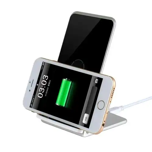 超薄充霸充电器 手机支架 智能充电器 充电宝 无线充移动电源