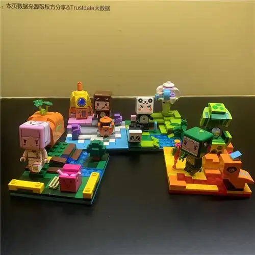 启蒙迷你世界乐高积木迷萌小窝皮肤永久4905塑料积木