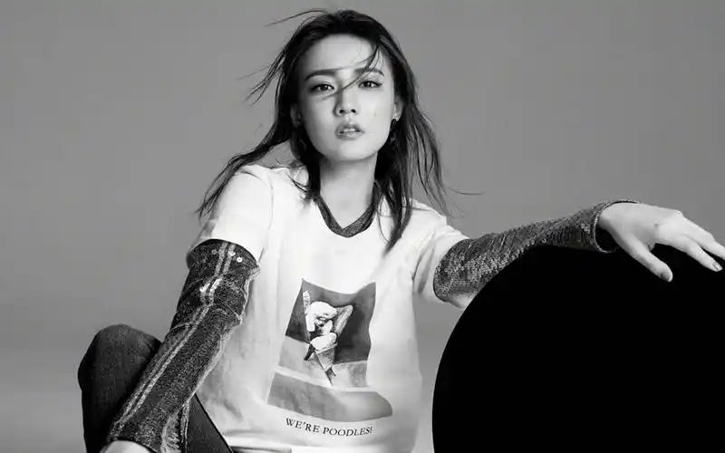 徐璐黑白写真图片高清壁纸