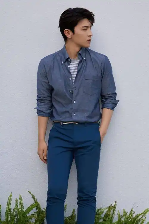 夏日男朋友男星们如盐汽水般的清爽穿搭盘点