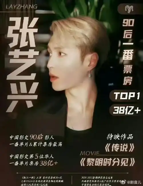 张艺兴现在的发展路线是内娱爱豆最好的归宿吗?