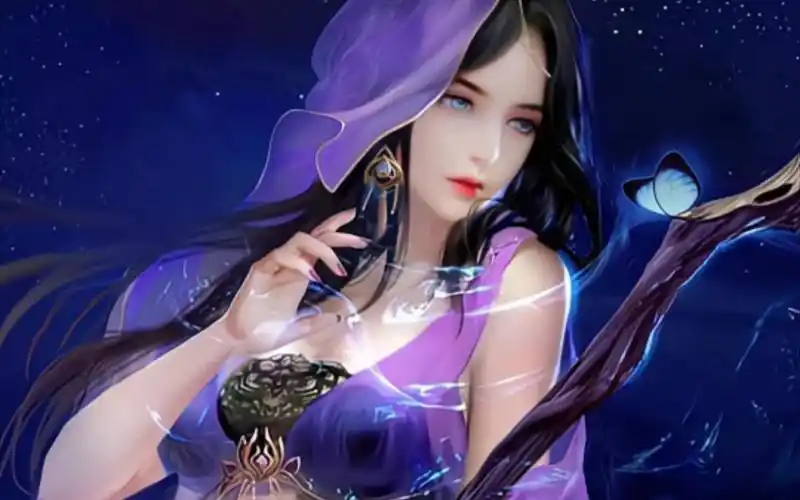 动漫少女壁纸(古风)