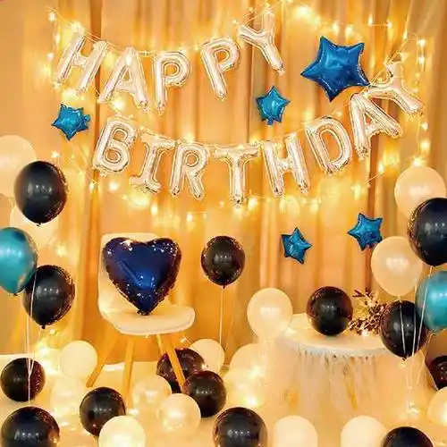 丽恒生日聚会布置装扮气球套餐