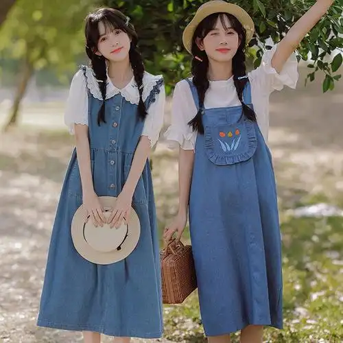 不会有人还没有给闺蜜安排闺蜜装吧99#夏日穿搭  #闺蜜装