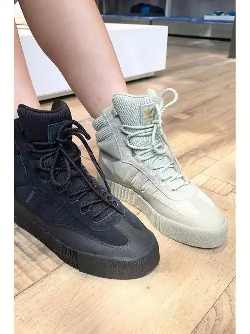 超帅气军靴style高帮samba