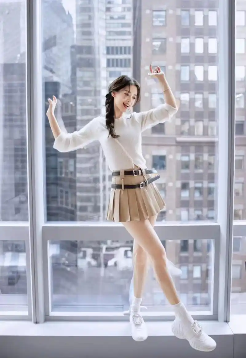 angelababy的腹肌##angelababy美式热辣风随拍#  姐姐,米亖了