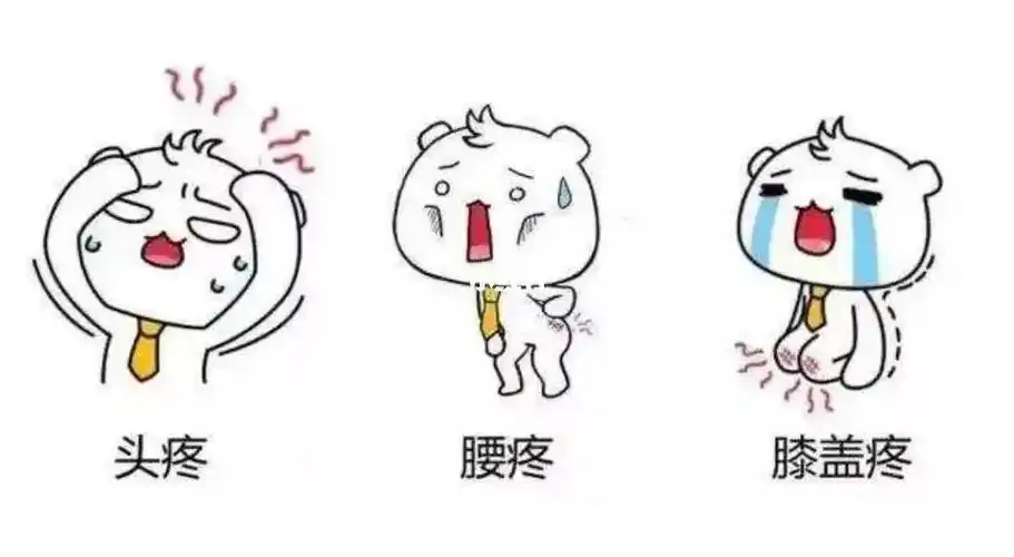 只有我走亲戚走到浑身疼么