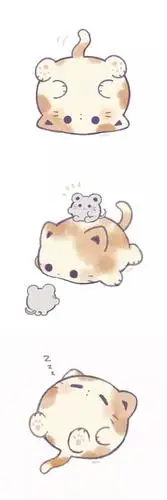 激萌可爱的简笔小动物